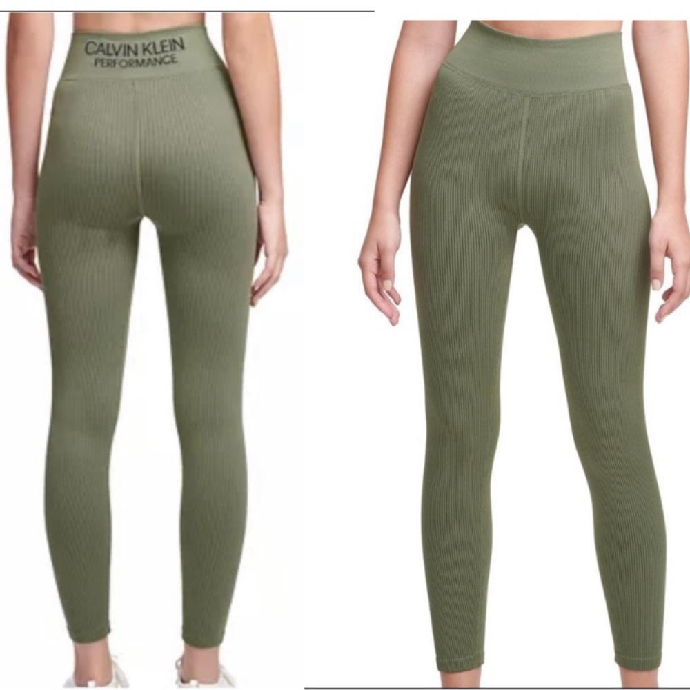 CALVIN KLEIN Performance Ribbed 7/8 Legging